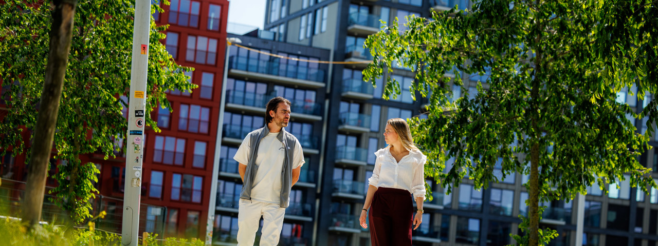 Collegas Buiten Wandelen (1)